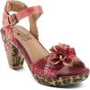 Spring Step L’Artiste Women’s Wildcat Sandal(Red Multi)