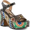 Spring Step L’Artiste womens Hendrix(Black Multi)