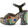 Spring Step L’Artiste womens Hendrix(Black Multi)