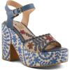 Spring Step L’Artiste womens Hendrix(Blue Multi)