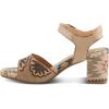 Spring Step L’Artiste womens Sassyclass(Beige Multi)