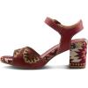 Spring Step L’Artiste womens Sassyclass(Red Multi)