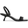 Steve Madden Women’s Isha Heeled Sandal(Black Patent)