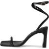 Steve Madden womens Eryka(Black Leather)
