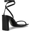 Steve Madden womens Eryka(Black Leather)