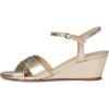 Stuart Weitzman Women’s Dayna Demi Wedge Platform(Light Gold.)