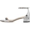 Stuart Weitzman Womens Nudist Block 35(Silver)
