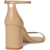 Stuart Weitzman Women’s Nudist Block 75 Pump(Adobe 1)