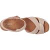 TOMS Women’s Isla Heeled Sandal(Pale Rose Suede)