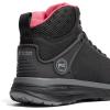 Timberland PRO Women’s Drivetrain Mid Composite Safety Toe Static Dissipative Industrial Athletic Work Shoe(Black/Pink-2024 New)