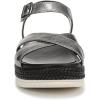 Vionic womens Mar Strappy Sandals(Pewter Leather)