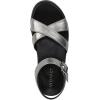 Vionic womens Mar Strappy Sandals(Pewter Leather)