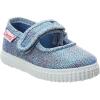 Cienta Baby-Girl’s 56083 (Infant/Toddler/Little Big Kid) Mary Jane Flat(Blue Mermaid Rainbow)