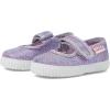 Cienta Baby-Girl’s 56083 (Infant/Toddler/Little Big Kid) Mary Jane Flat(Purple Unicorn Rainbow)