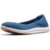Clarks Womens Breeze Roam(Blue Textile)