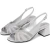 David Tate Women’s Desire Heeled Sandal(Silver)