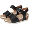 Josef Seibel Women’s Quinn 16 Wedge Sandal(Black)