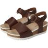 Josef Seibel Women’s Quinn 16 Wedge Sandal(Cognac)