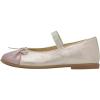 Naturino Girl’s Croise Tip (Toddler/Little Kid) Ballet Flat(Platinum/Pink)