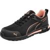 PUMA Women’s Levity Knit Low Astm Eh Industrial and Construction Shoes(Black/Peach)