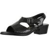 SAS Women’s Heeled Sandals(Black Croc)