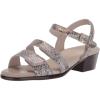 SAS Women’s Seight Heeled Sandals(Multi/Snake Gold)