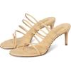SCHUTZ Women’s Malta Mule Sandal(Natural Nibs)