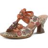 Spring Step L’Artiste Women’s Alania Sandal(Orange Multi)