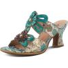 Spring Step L’Artiste Women’s Alania Sandal(Turquoise Multi)