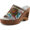 Spring Step L’Artiste Women’s Calle Sandal(White Multi)