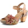 Spring Step L’Artiste Women’s Miabella Sandal(Beige Multi)