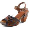 Spring Step L’Artiste Women’s Miabella Sandal(Camel Multi)