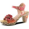 Spring Step L’Artiste Women’s Wildcat Sandal(Peach Multi)
