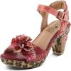 Spring Step L’Artiste Women’s Wildcat Sandal(Red Multi)