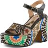 Spring Step L’Artiste womens Hendrix(Black Multi)