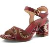 Spring Step L’Artiste womens Sassyclass(Red Multi)