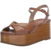 Stuart Weitzman Women’s Carmen Midi Wedge Platform(Tan/Sand)