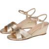 Stuart Weitzman Women’s Dayna Demi Wedge Platform(Light Gold.)