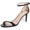 Stuart Weitzman Women’s Nudist II Sandal 75(Black)