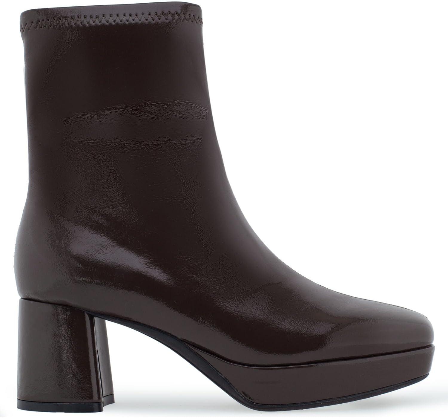 imageAerosoles Womens Sussex Mid Calf BootJava Patent Pu