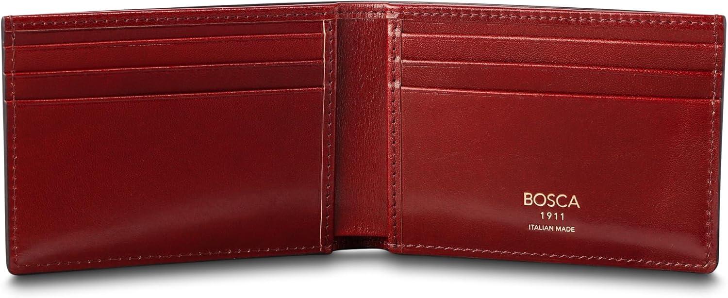 imageBosca Roma ItaliaSmall Bifold WalletBurgundy