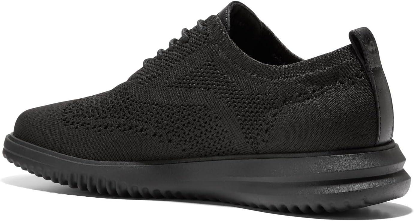 imageCole Haan Mens Grand Stitchlite Wing Tip OxfordBlackBlack