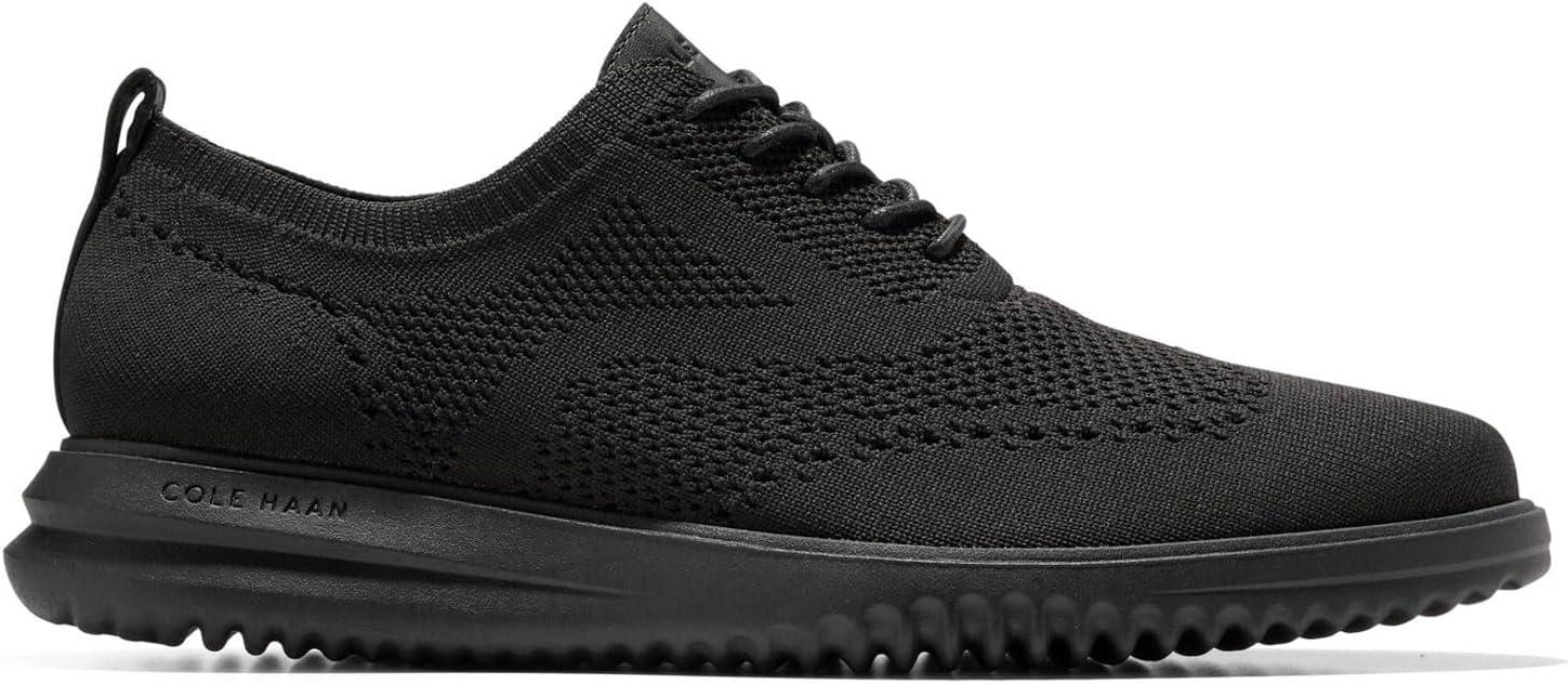 imageCole Haan Mens Grand Stitchlite Wing Tip OxfordBlackBlack
