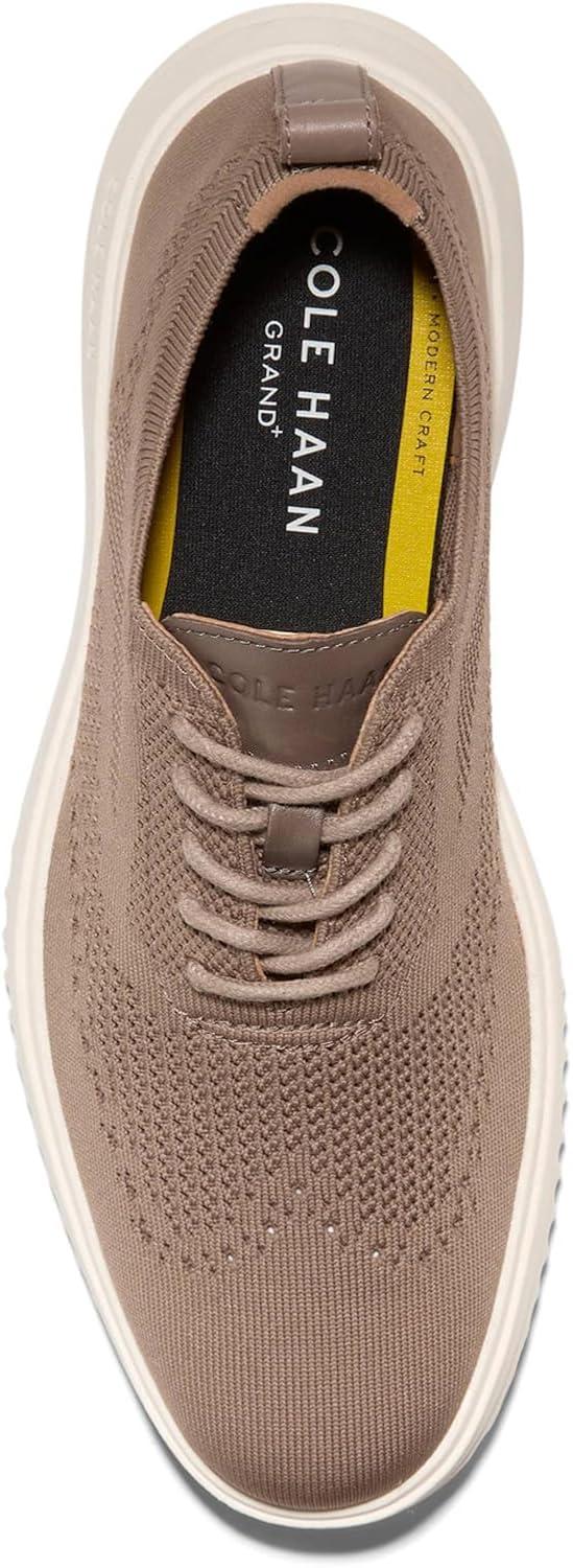 imageCole Haan Mens Grand Stitchlite Wing Tip OxfordIrish CoffeeIvory