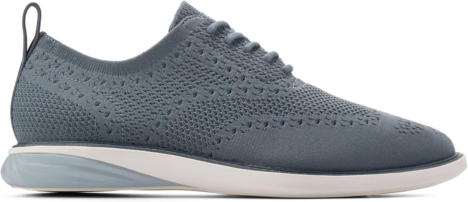 imageCole Haan Mens Grand Stitchlite Wing Tip OxfordStormy WeatherIV