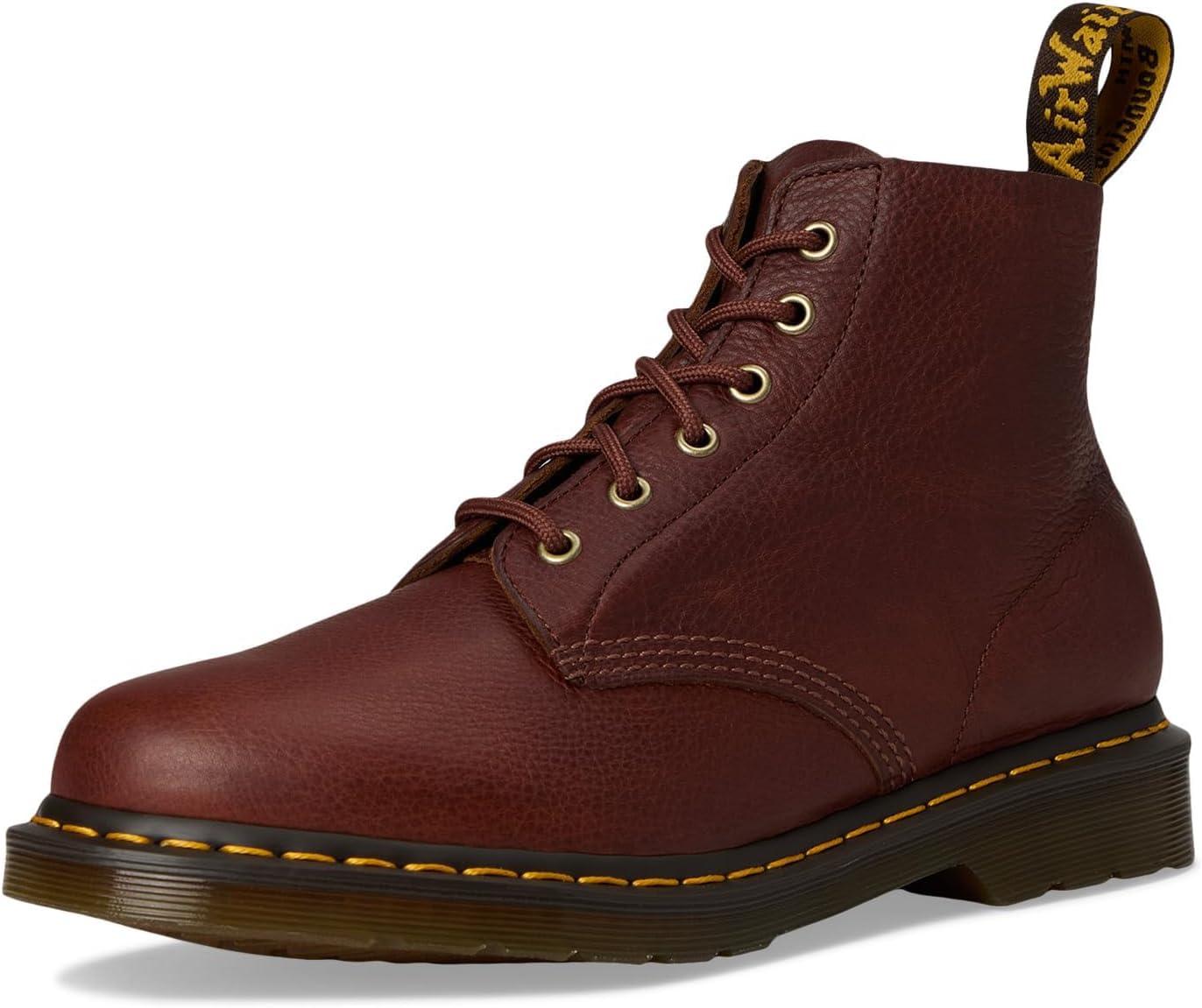 imageDr Martens unisexadult 101 Unbound Leather Ankle BootsCashew