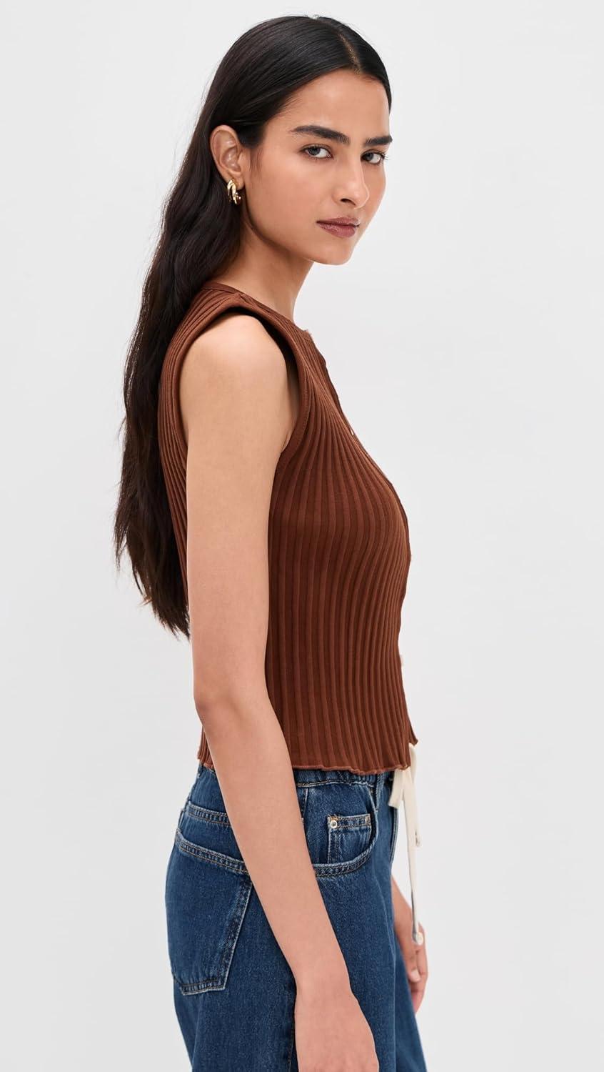 imageFree People Womens Tilly VestHoney Bronze