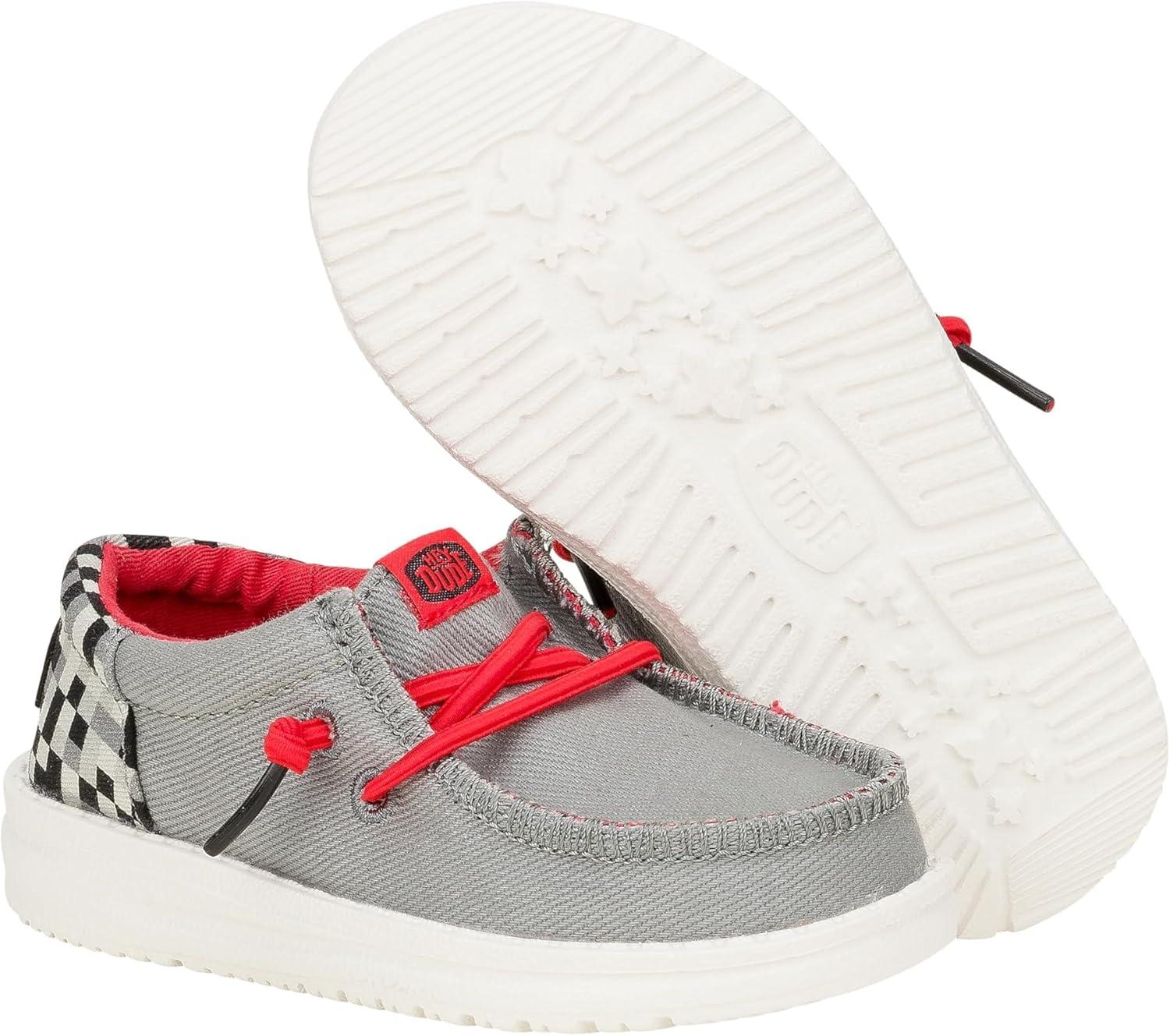 imageHey Dude Mens Wally Funk Gaming Little KidBig KidCharcoalBlack