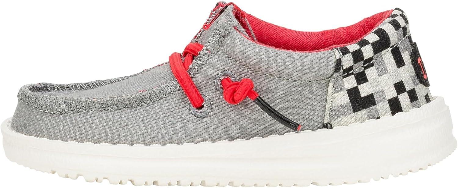 imageHey Dude Mens Wally Funk Gaming Little KidBig KidCharcoalBlack