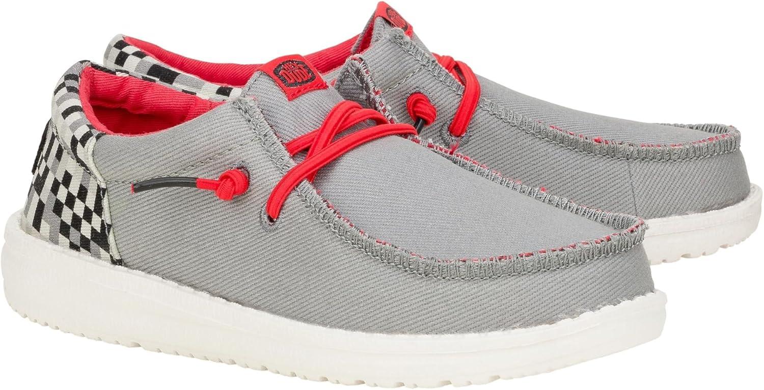 imageHey Dude Mens Wally Funk Gaming Little KidBig KidCharcoalBlack